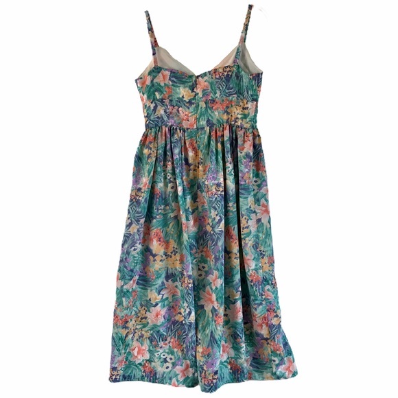 Golden Girls XO Betty White XO Vintage Medium - Large Floral Dress Flowy Skirt - Picture 6 of 9